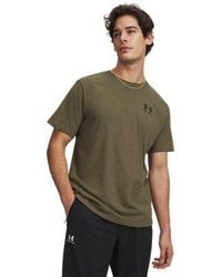Under Armour - S Sportstyle Short Sleeve T-shirt Marine Od Green 4xl - Lyst