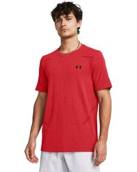 Under Armour - Camiseta de manga corta seamless grid - Lyst