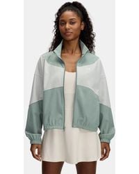 Under Armour - Rival Woven Jacket Silica Hydro - Lyst