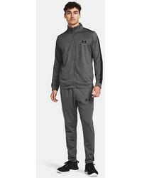 Under Armour - Rival Knit Tracksuit Castlerock - Lyst