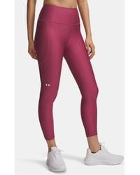 Under Armour - Leggings Tobilleros Tech Para Mujer Fuchsia Dusk Blanco - Lyst