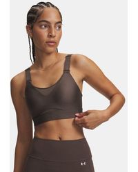 Under Armour - Infinity 2.0 High Sports Bra Peppercorn Peppercorn - Lyst