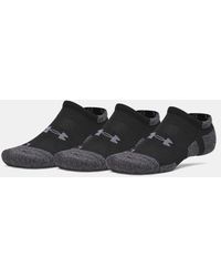 Under Armour - Ua Performance Tech Pro 3-pack No Show Socks - Lyst