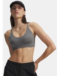 Under Armour - Motion Sports Bra Clay Titanium - Lyst