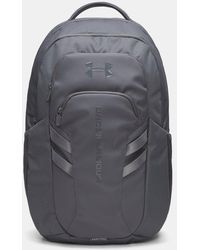 Under Armour - Hustle 6.0 Pro Backpack Castlerock Castlerock Castlerock - Lyst