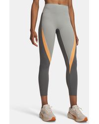 Under Armour - Halo Colorblock Leggings Clay Titanium Reflective - Lyst