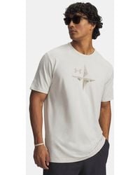 Under Armour - Explor Graphic Short Sleeve Summit City Khaki - Lyst