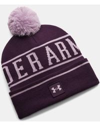 Under Armour - Ua Halftime Pom Beanie - Lyst