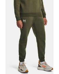 Under Armour - ' Icon Fleece Joggers Marine Od - Lyst