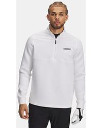 Under Armour - Parte De Arriba Con Media Cremallera Drive Pro Hybrid Para Hombre Negro - Lyst