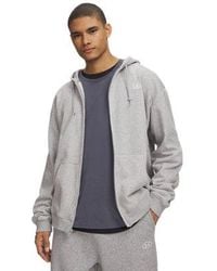 Under Armour - Ua Rival Fleece Full-zip Hoodie - Lyst