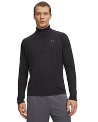 Under Armour - Half Zip Tech Sweatshirt - Lyst