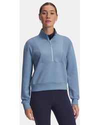 Under Armour - Pullover Drive Midlayer Da Donna Smoke Calm Smoke - Lyst
