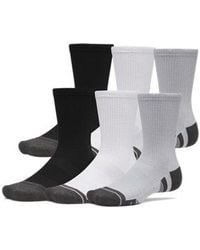 Under Armour - Ua Performance Tech 6-pack Crew Socks - Lyst