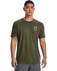 Under Armour - Ua Freedom Spine T-shirt - Lyst