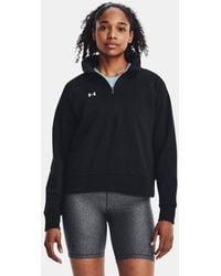 Under Armour - Rival Fleece ½ Zip - Lyst