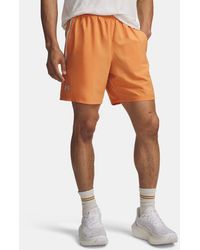 Under Armour - Launch 7" Shorts Dusty Coral Stone Reflective - Lyst