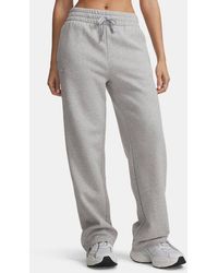 Under Armour - Rival Fleece Straight Leg Pants Mod Light Heather - Lyst