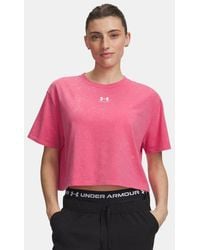 Under Armour - Rival Boxy Wash T-Shirt Super - Lyst