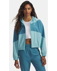 Under Armour - Rival Woven Jacket Haze Boundless - Lyst