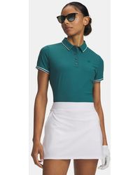 Under Armour - Drive Chill Short Sleeve Polo Rack Rack - Lyst
