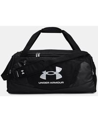 Under Armour - Grand Sac De Sport Undeniable 5.0 Pitch Medium Heather Noir Noir - Lyst