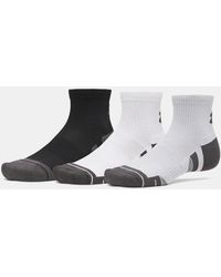 Under Armour - Performance Tech 3-Pack Q Rter Socks Mod Jet - Lyst