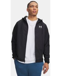 Under Armour - Rival Woven Windbreaker - Lyst