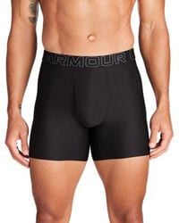Under Armour - Ua Performance Tech Mesh 6" 3-pack Boxerjock - Lyst