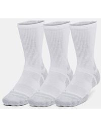 Under Armour - Ua Performance Tech Pro 3-pack Crew Socks - Lyst