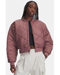 Under Armour - Heritage Bomberjack Voor Mist Mist - Lyst