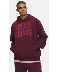 Under Armour - Ua Rival Lightweight Graphic Hoodie - Lyst