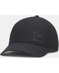 Under Armour - Armourvent Low Stretch Fit Cap Castlerock - Lyst