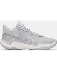 Under Armour - Spawn 7 Mid Basketball Shoes Mod Halo - Lyst