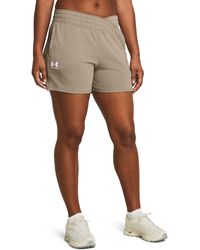 Under Armour - Damesshorts Rival Terry - Lyst