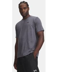 Under Armour - Tech Vent Jacq Rd Short Sleeve Castlerock Ultimate - Lyst
