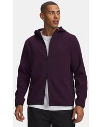 Under Armour - Unstoppable Fleece Full Zip Echo - Lyst