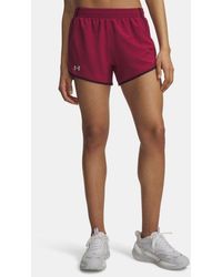 Under Armour - Fly-By 3" Shorts Aegean Blackout Reflective - Lyst