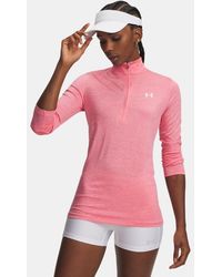Under Armour - Tech Twist ½ Zip Bittersweet - Lyst