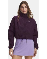 Under Armour - Rival Woven Full Zip Echo - Lyst