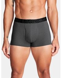 Under Armour - Performance Baumwolle
Boxerjock (7,5 Cm) Im 3Er-Pack Für Herren Castlerock Full Heather Rot Castlerock - Lyst