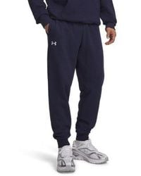 Under Armour - Rival Fleece Joggers Midnight - Lyst
