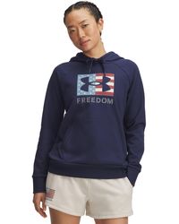 Under Armour - Ua Freedom Rival Fleece Hoodie - Lyst