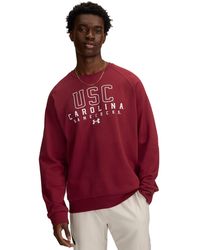 Under Armour - Ua Rival Fleece Collegiate Crew - Lyst