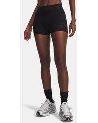 Under Armour - Seamless Cotton Shorty Shorts Ultimate Anthracite - Lyst