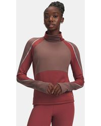 Under Armour - Halo Run Cold Weather Funnel Cinna Sierra Taupe Reflective - Lyst