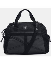 Under Armour - Project Rock Small Gym Bag Timberwolf Taupe - Lyst