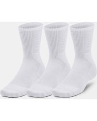 Under Armour - 3-Maker 3-Pack Mid-Crew Socks Mod - Lyst