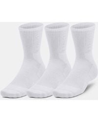 Under Armour - 3-Maker 3-Pack Mid-Crew Socks Mod - Lyst