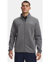 Under Armour - Drive Midlayer Full Zip Clay Titanium - Lyst